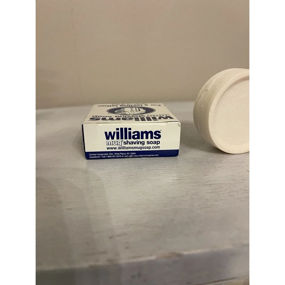 Williams Mug Shaving Soap 1.75 OZ Lasting Lather New Old‎ Stock